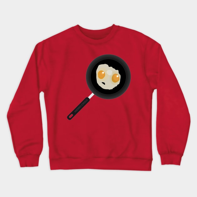 eggs face Crewneck Sweatshirt by hierrochulo